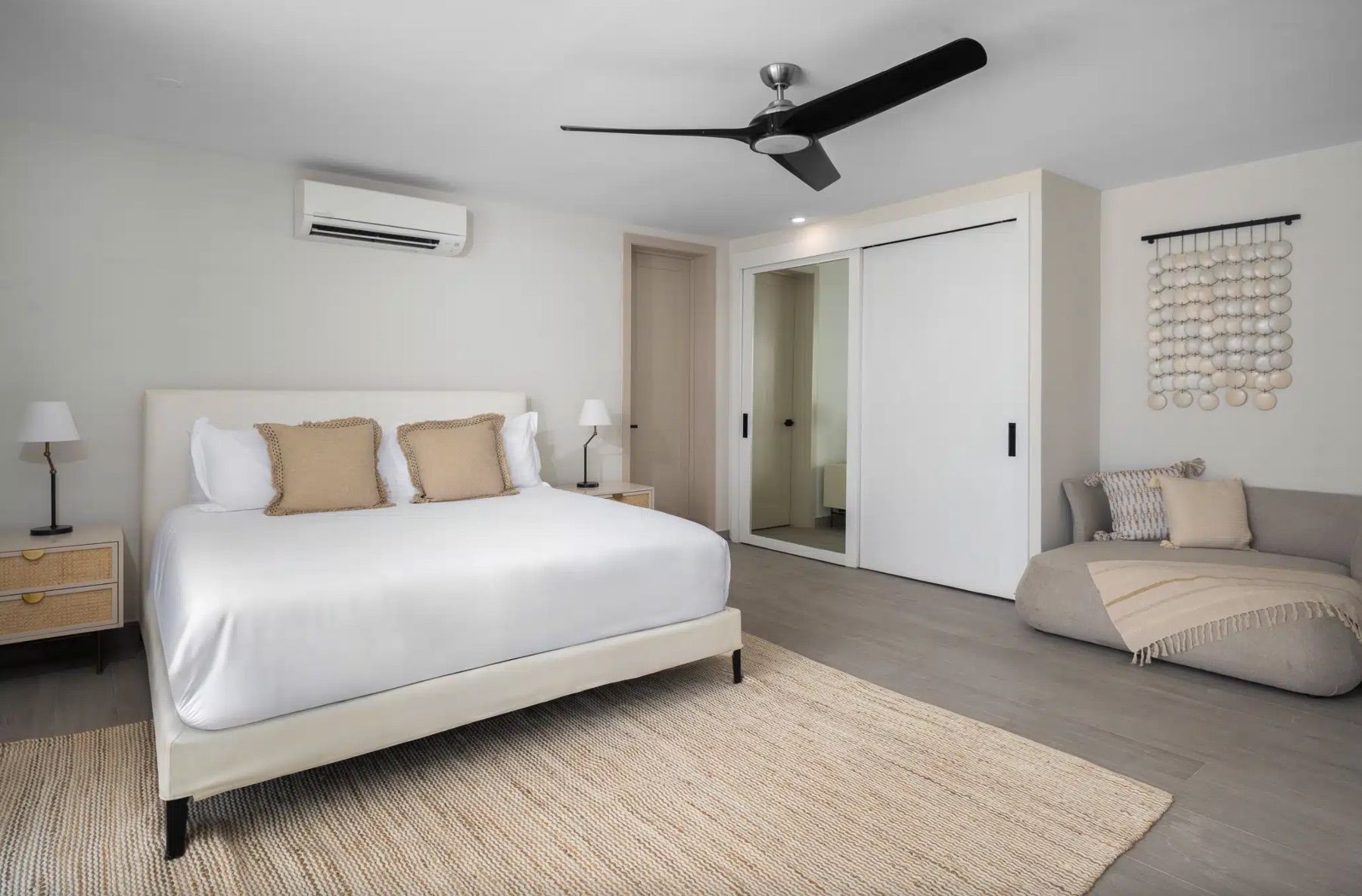 Lower level master bedroom